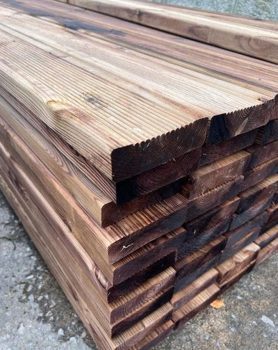 WOOD DECKING BOARDS